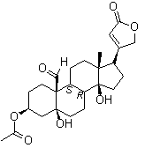 3-Acetyl-strophanthidin molecular structure (CAS 60-38-8)