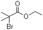 2-溴-2-甲基丙酸乙酯分子结构 (CAS 600-00-0)