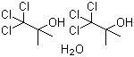 1,1,1-Trichloro-2-methyl-2-propanol hemihydrate molecular structure (CAS 6001-64-5)