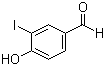3-碘-4-羟基苯甲醛分子结构 (CAS 60032-63-5)