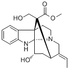 N-去甲基鸡骨常山碱分子结构 (CAS 60048-88-6)