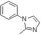 2-甲基-1-苯基-1H-咪唑分子结构 (CAS 60053-07-8)