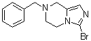 7-Benzyl-3-bromo-5,6,7,8-tetrahydroimidazo[1,5-a]pyrazine molecular structure (CAS 601515-08-6)