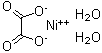 structure of CAS# 6018-94-6, Nickel oxalate dihydrate;Diaquaoxalato nickel