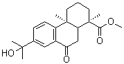 Methyl 15-hydroxy-7-oxodehydroabietate molecular structure (CAS 60188-95-6)