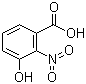 3-Hydroxy-2-nitrobenzoic acid molecular structure (CAS 602-00-6)