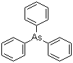 结构式 CAS# 603-32-7, 三苯基砷