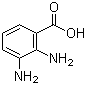 结构式 CAS# 603-81-6, 2,3-二氨基苯甲酸
