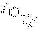4-(Methanesulfonyl)phenylboronic acid pinacol ester molecular structure (CAS 603143-27-7)