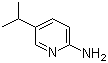 5-异丙基吡啶-2-胺分子结构 (CAS 603310-75-4)