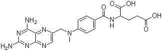 Amethopterin molecular structure (CAS 60388-53-6)