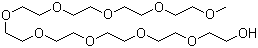 Nonaethylene glycol monomethyl ether molecular structure (CAS 6048-68-6)