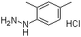 2,4-二甲基苯肼盐酸盐分子结构 (CAS 60480-83-3)