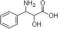 3-苯基异丝氨酸分子结构 (CAS 6049-55-4)
