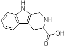 结构式 CAS# 6052-68-2, 1,2,3,4-四氢吡啶并[3,4-b]吲哚-3-羧酸