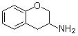 3,4-Dihydro-2H-1-benzopyran-3-amine molecular structure (CAS 60575-19-1)