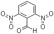 2,6-二硝基苯甲醛分子结构 (CAS 606-31-5)