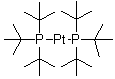 Bis(tri-tert-butylphosphine)platinum molecular structure (CAS 60648-70-6)