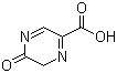 5,6-二氢-5-氧代吡嗪-2-羧酸分子结构 (CAS 606489-07-0)