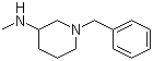 structure of CAS# 60717-45-5, 1-Benzyl-3-methylaminopiperidine;N-Methyl-1-(phenylmethyl)-3-piperidinamine