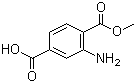 1-Methyl 2-aminoterephthalate molecular structure (CAS 60728-41-8)