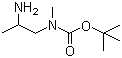 tert-Butyl N-(2-aminopropyl)-N-methylcarbamate molecular structure (CAS 607380-78-9)