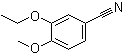 3-乙氧基-4-甲氧基苯甲腈分子结构 (CAS 60758-86-3)