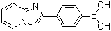 结构式 CAS# 607740-02-3, B-(4-咪唑并[1,2-a]吡啶-2-苯基)硼酸