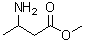 3-氨基丁酸甲酯分子结构 (CAS 6078-06-4)