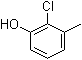2-氯-3-羟基甲苯分子结构 (CAS 608-26-4)
