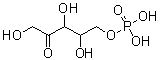2-戊酮糖 5-(磷酸二氢酯)分子结构 (CAS 60802-29-1)