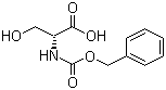 N-Cbz-D-Serine molecular structure (CAS 6081-61-4)