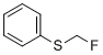 Fluoromethyl phenyl sulfide molecular structure (CAS 60839-94-3)