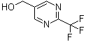structure of CAS# 608515-90-8, 2-(Trifluoromethyl)-5-pyrimidinemethanol;5-(Hydroxymethyl)-2-(trifluoromethyl)pyrimidine
