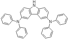 3,6-Bis(diphenylamino)carbazole molecular structure (CAS 608527-58-8)