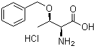 structure of CAS# 60856-51-1, O-(Phenylmethyl)-L-threonine hydrochloride
