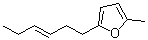 2-(3-己烯-1-基)-5-甲基呋喃分子结构 (CAS 60858-07-3)