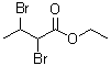 2,3-二溴丁酸乙酯分子结构 (CAS 609-11-0)