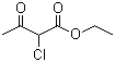 2-氯乙酰乙酸乙酯分子结构 (CAS 609-15-4)