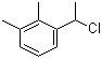 structure of CAS# 60907-88-2, 1-(2,3-Dimethylphenyl)ethyl chloride;1-(1-Chloroethyl)-2,3-dimethylbenzene