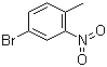 4-Bromo-2-nitrotoluene molecular structure (CAS 60956-26-5)