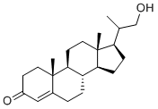 21-Hydroxy-20-methylpregn-4-en-3-one molecular structure (CAS 60966-36-1)