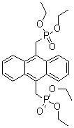 [9,10-蒽基二(亚甲基)]二膦酸四乙酯分子结构 (CAS 60974-92-7)
