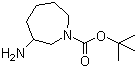 3-Aminoazepane-1-carboxylic acid tert-butyl ester molecular structure (CAS 609789-17-5)
