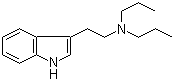 structure of CAS# 61-52-9, N,N-Dipropyltryptamine
