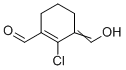 2-Chloro-3-(hydroxymethylene)cyclohex-1-ene-1-carbaldehyde molecular structure (CAS 61010-04-6)
