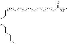 structure of CAS# 61012-46-2, (11Z,14Z)-11,14-Eicosadienoic acid methyl ester;Methyl cis,cis-11,14-eicosadienoate; cis-11,14-Eicosadienoic acid methyl ester