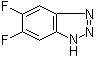 structure of CAS# 610257-65-3, 5,6-Difluoro-1H-benzotriazole;5,6-Difluoro-1H-benzo[d][1,2,3]triazole