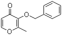 structure of CAS# 61049-69-2, 3-(Benzyloxy)-2-methyl-4H-pyran-4-one