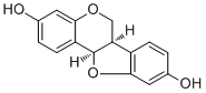 3,9-二羟基紫檀碱分子结构 (CAS 61135-91-9)